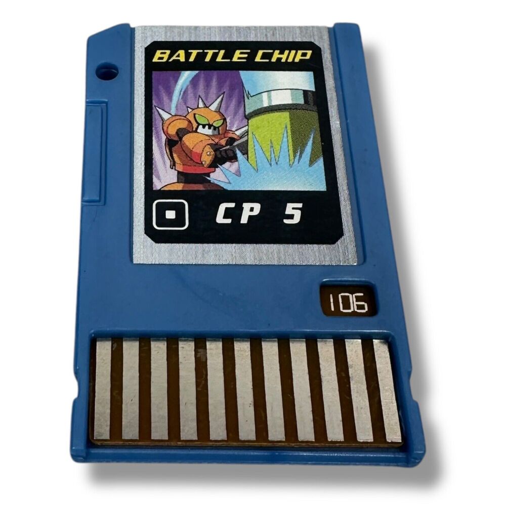 MegaMan Battle Chip CP 5 106 for‎ Mega Man PET 2004 Takara